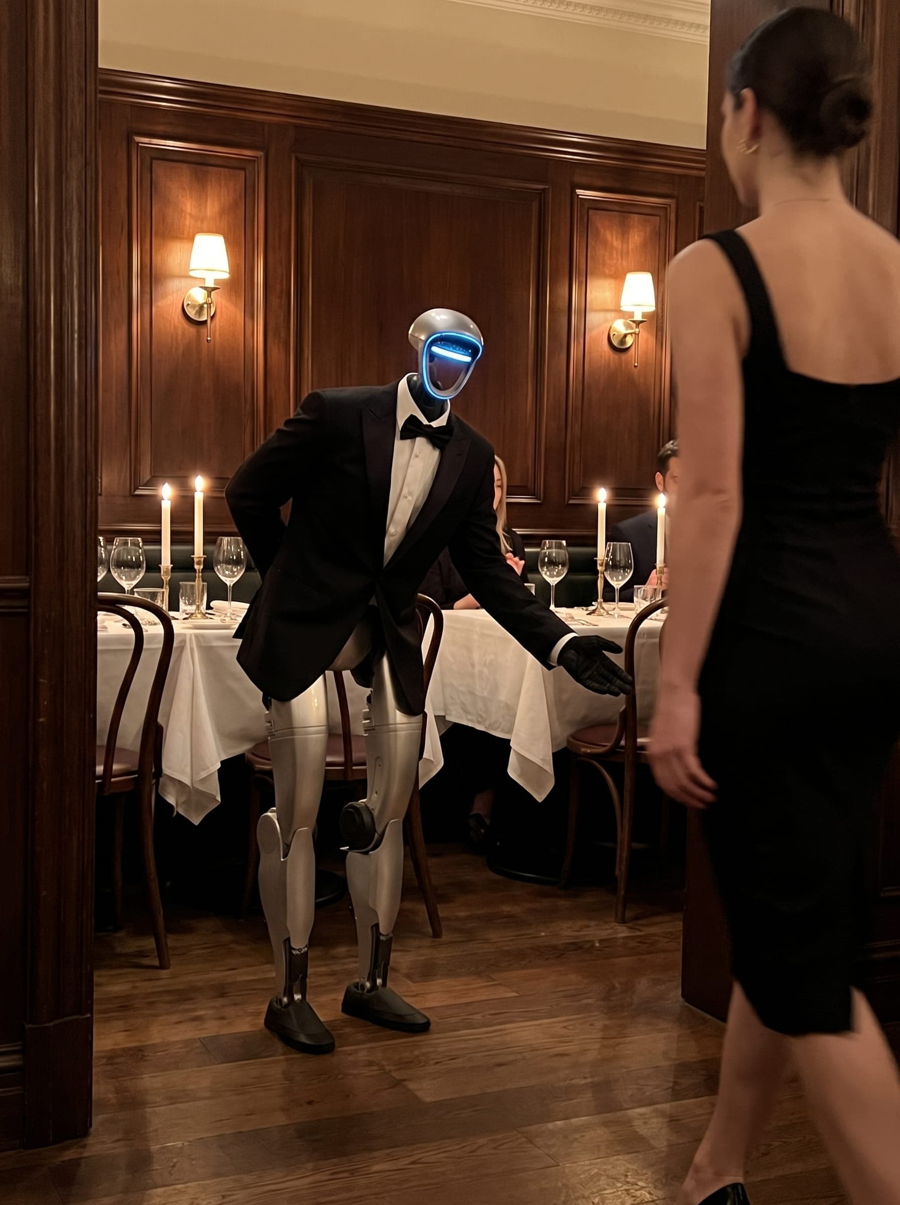 Jeff, el robot humanoide, en Miami: anfitrión de restaurante